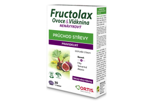 Fructolax Ovoce & Vláknina tablety